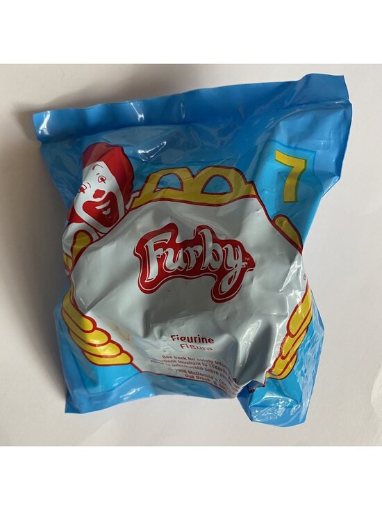 McDonald’s Other - Vintage 1998 McDonald’s Happy Meal Furby #7 New In Package Collectible Toy